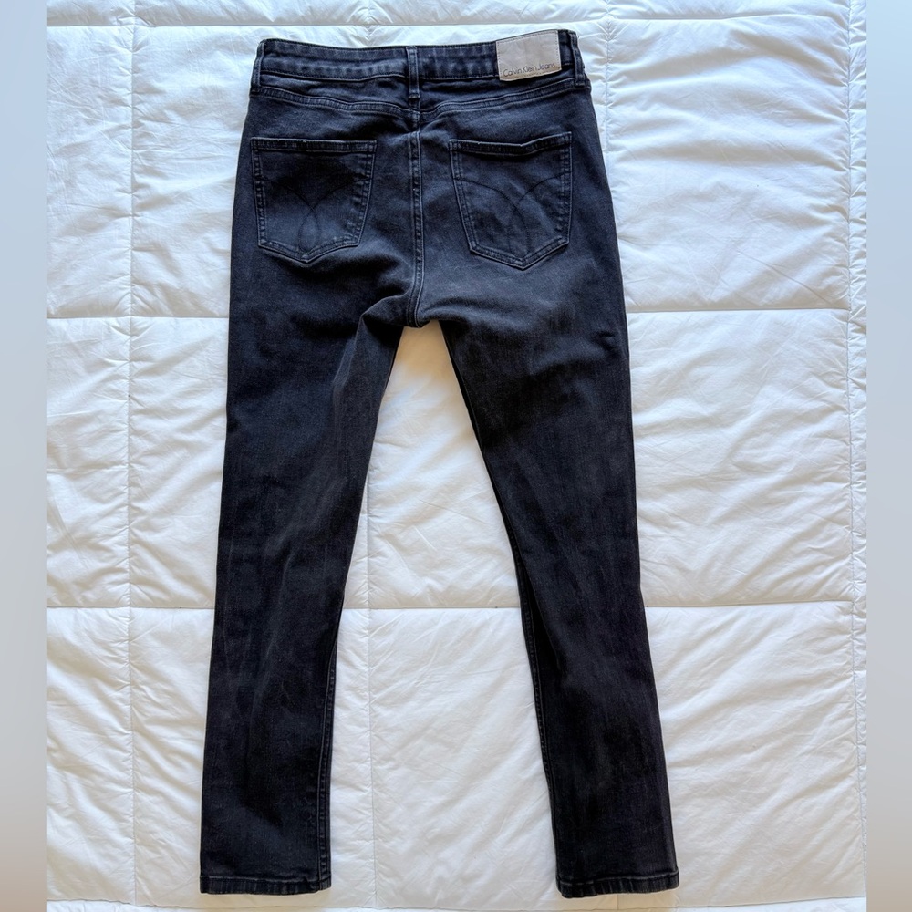 Calvin Klein High Rise Skinny Ankle Jeans 8